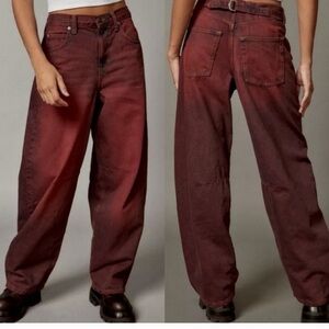 BDG Logan Cinch Back Boyfriend Jeans NWT